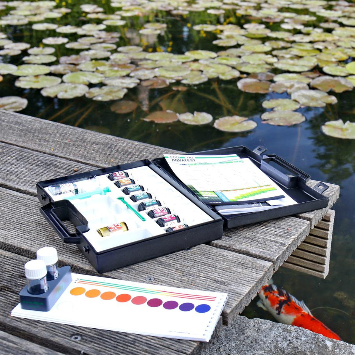 JBL ProAquaTest Combiset Pond - Testkoffer voor 6 vijverwaardes - afbeelding 8