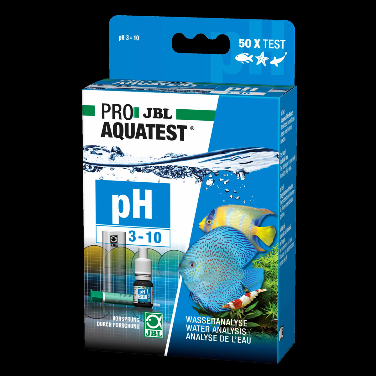 JBL ProAquaTest pH 3.0-10.0 - Druppeltest voor aquarium en vijver - afbeelding 2