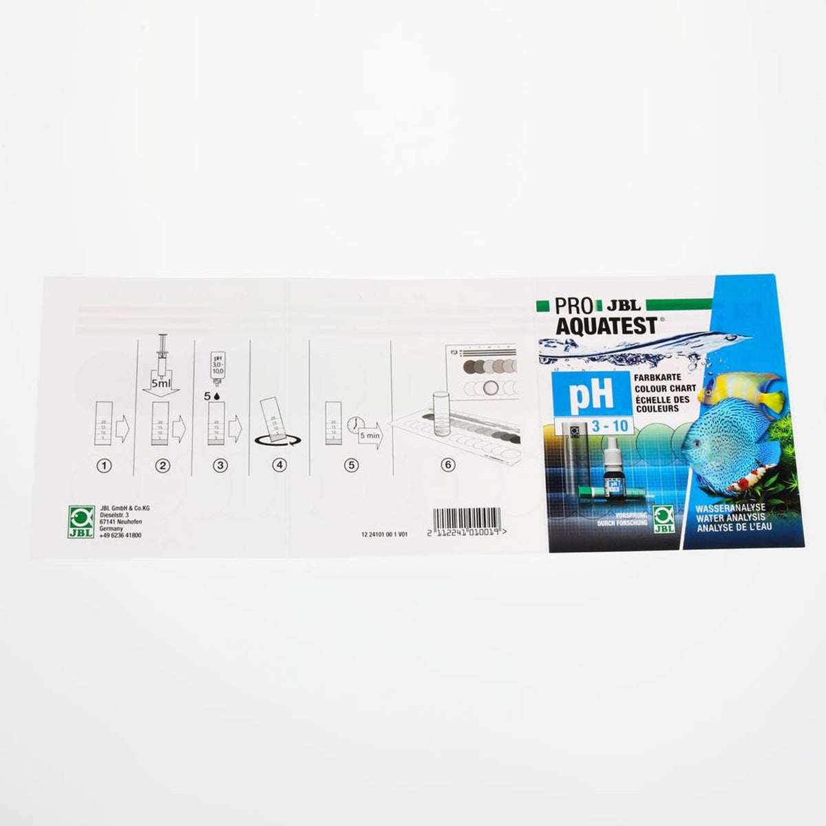 JBL ProAquaTest pH 3.0-10.0 - Druppeltest voor aquarium en vijver - afbeelding 7