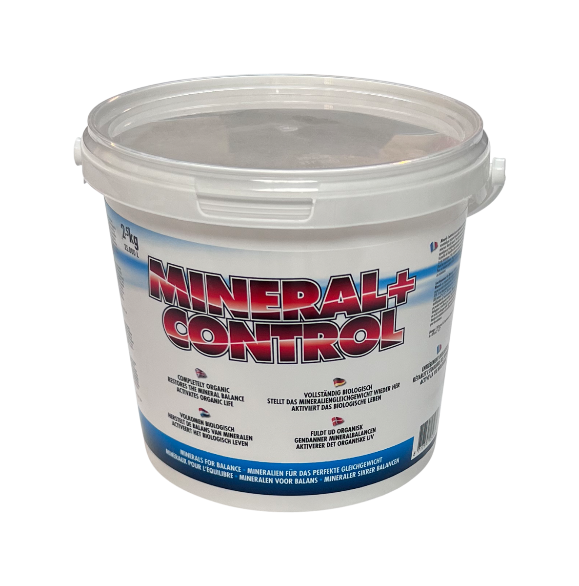 Air Aqua Mineral+ Control 2,5 kg - verhoogt KH en GH tegelijk