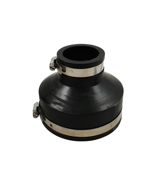 Air Aqua Rubber Verloopsok 110x50 mm - Flexibele verbinding zonder lijm, afbeelding 2 PVC Hulpstuk