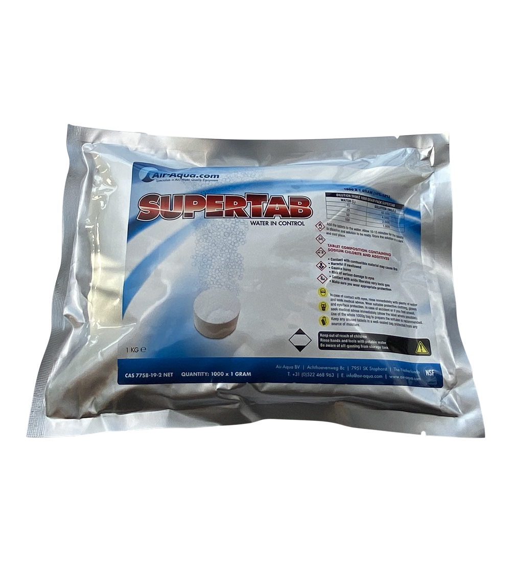 Air Aqua SuperTab - Chloordioxide - 1000 gram - 10%
