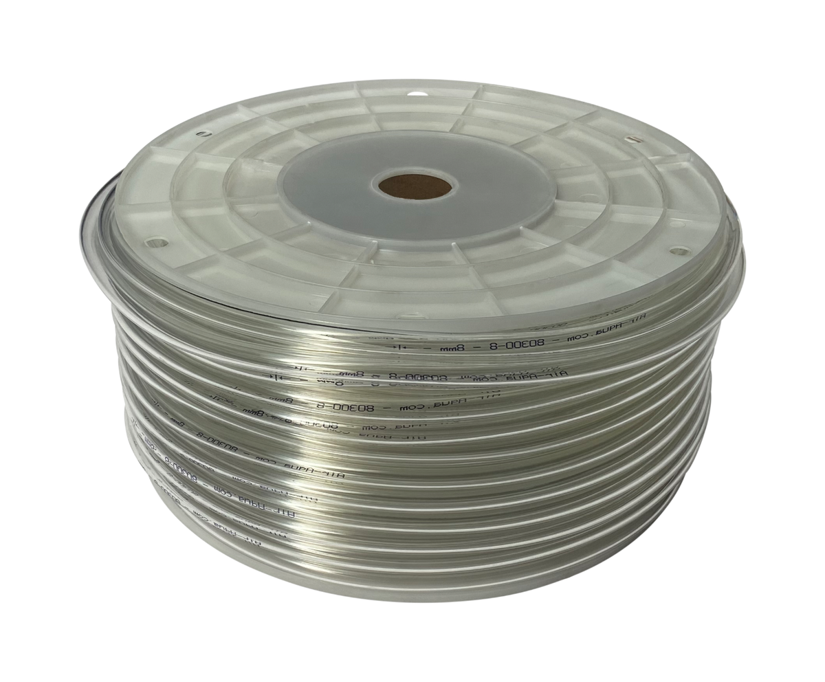 Air Aqua Transparante luchtslang 8mm per rol (70meter)