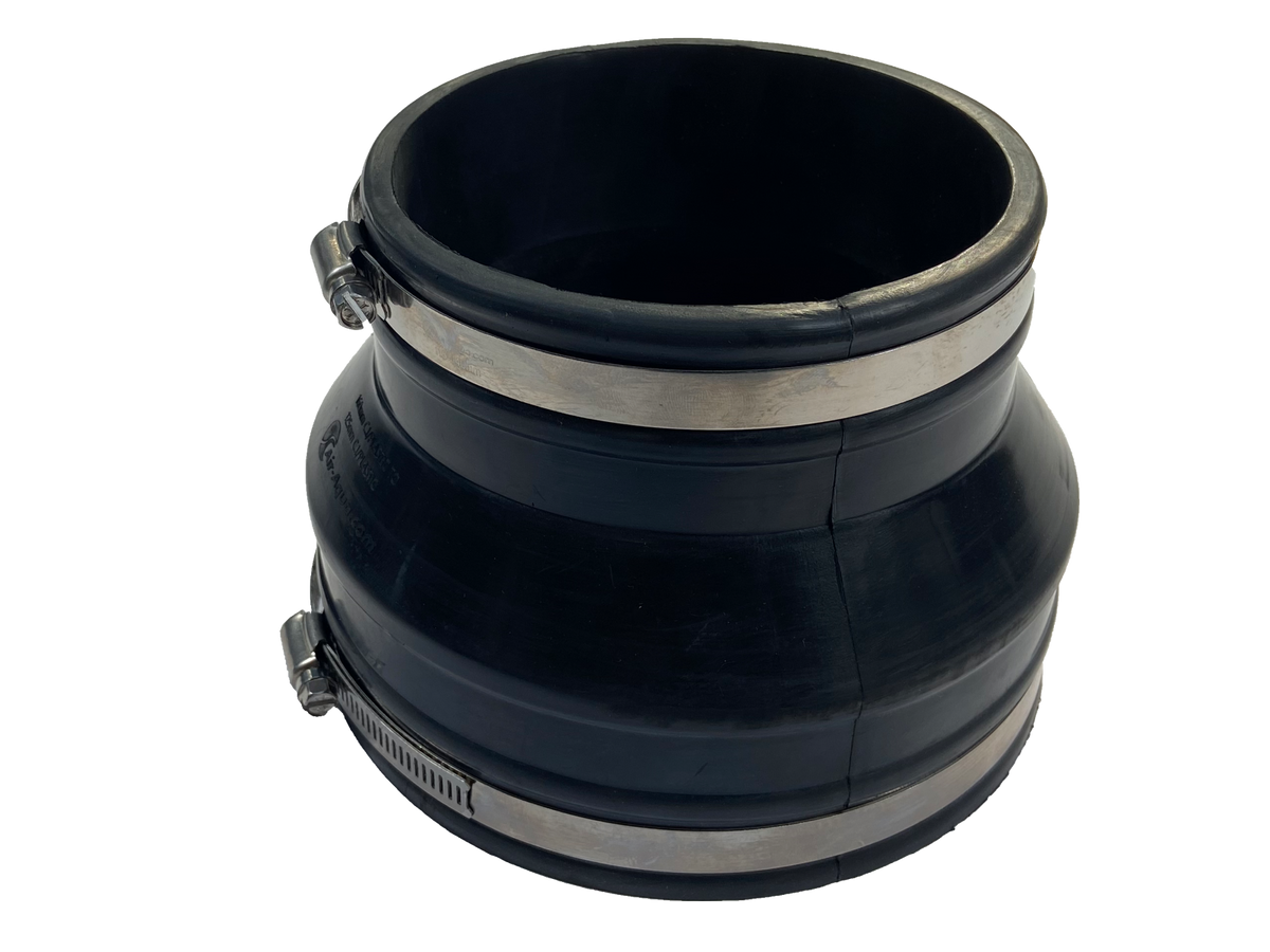 Air Aqua Flexibele EPDM verloopsok/mof 160x125mm
