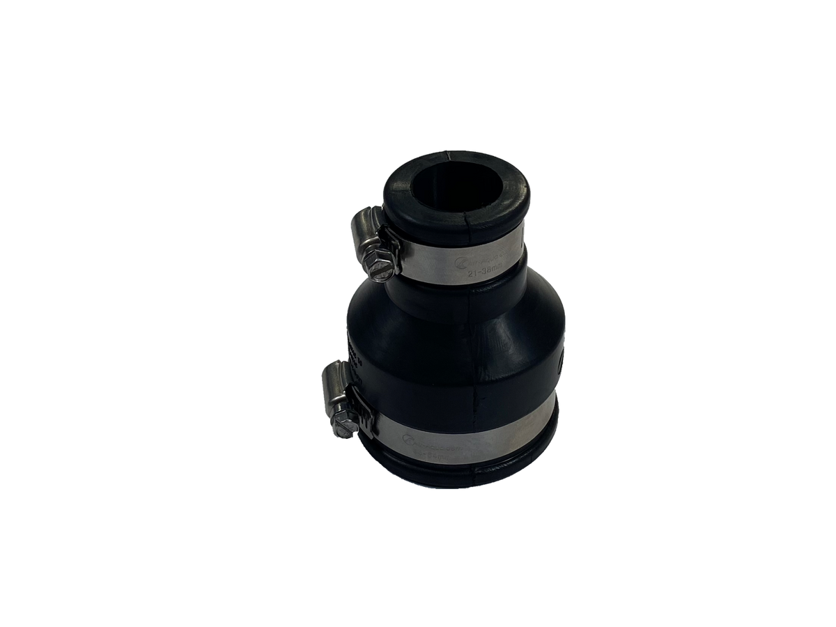 Air Aqua Flexibele EPDM verloopsok/mof 50x25mm