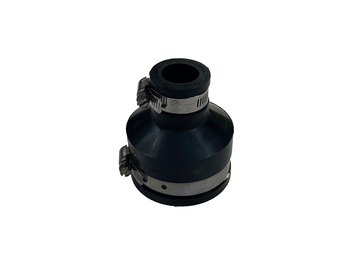 Air Aqua Flexibele rubber verloopsok/mof 63x25mm