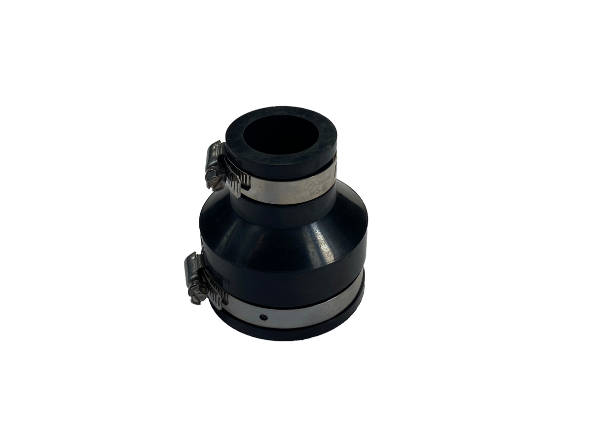 Air Aqua Flexibele rubber verloopsok/mof 63x32mm