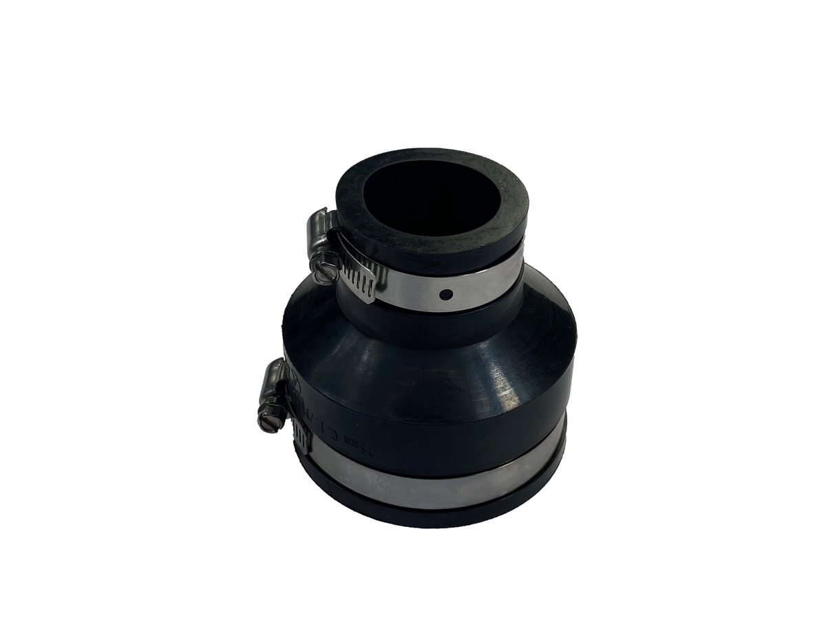 Air Aqua Flexibele EPDM verloopsok/mof 75x40mm