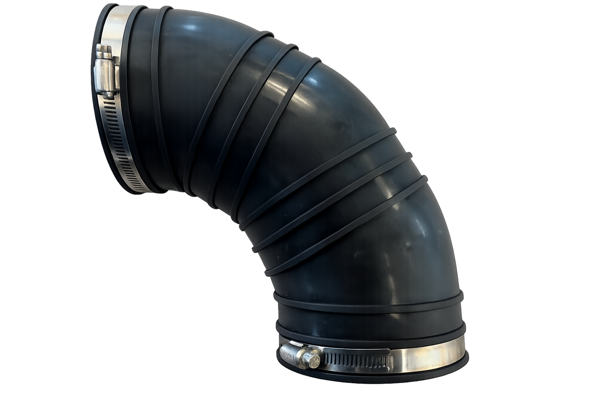 Air Aqua Flexibele EPDM bocht  (90) 110mm (30-60-90)