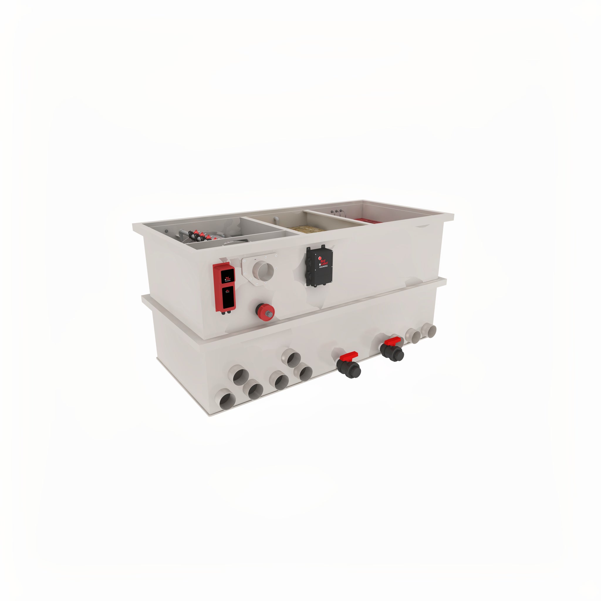 Red Label Aquaking Trommelfilter - BASIC Combi 50/60 Plus [inclusief filtermateriaal] - productfoto