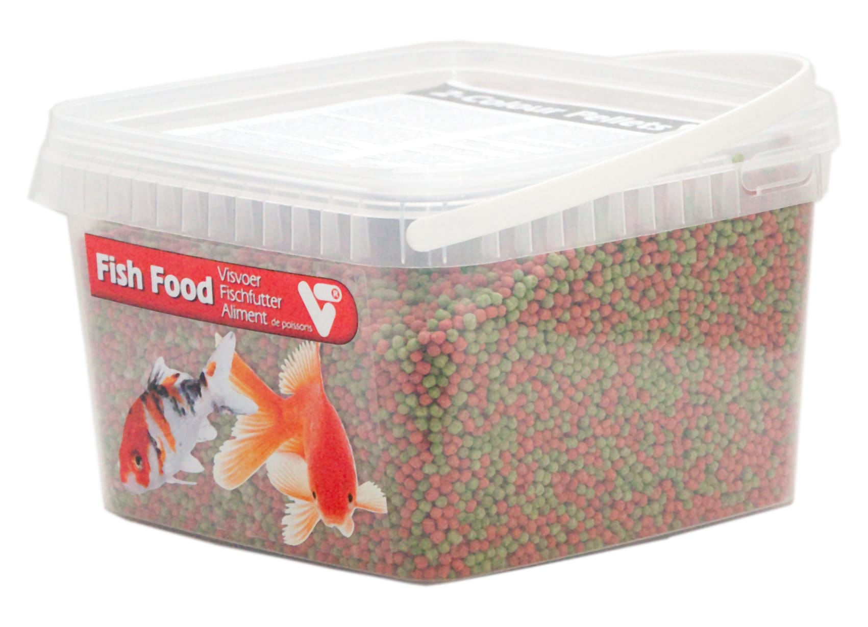 Vt Fish Food 2-Colour Pellet 3mm - 2,5 Liter | VijverCentrum
