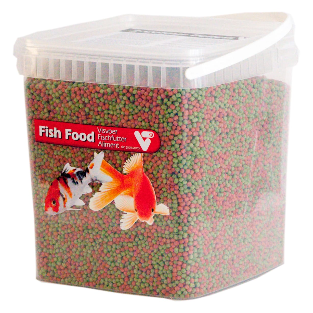 Vt Fish Food 2-Colour Pellet 3 mm - 5 Liter | VijverCentrum