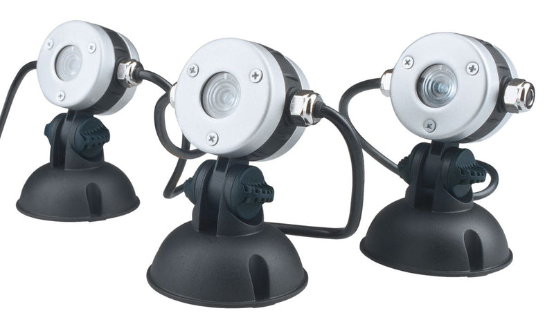 Oase LunAqua Mini LED - Set van 3 compacte vijverspots koel wit, afbeelding 2 Vijververlichting