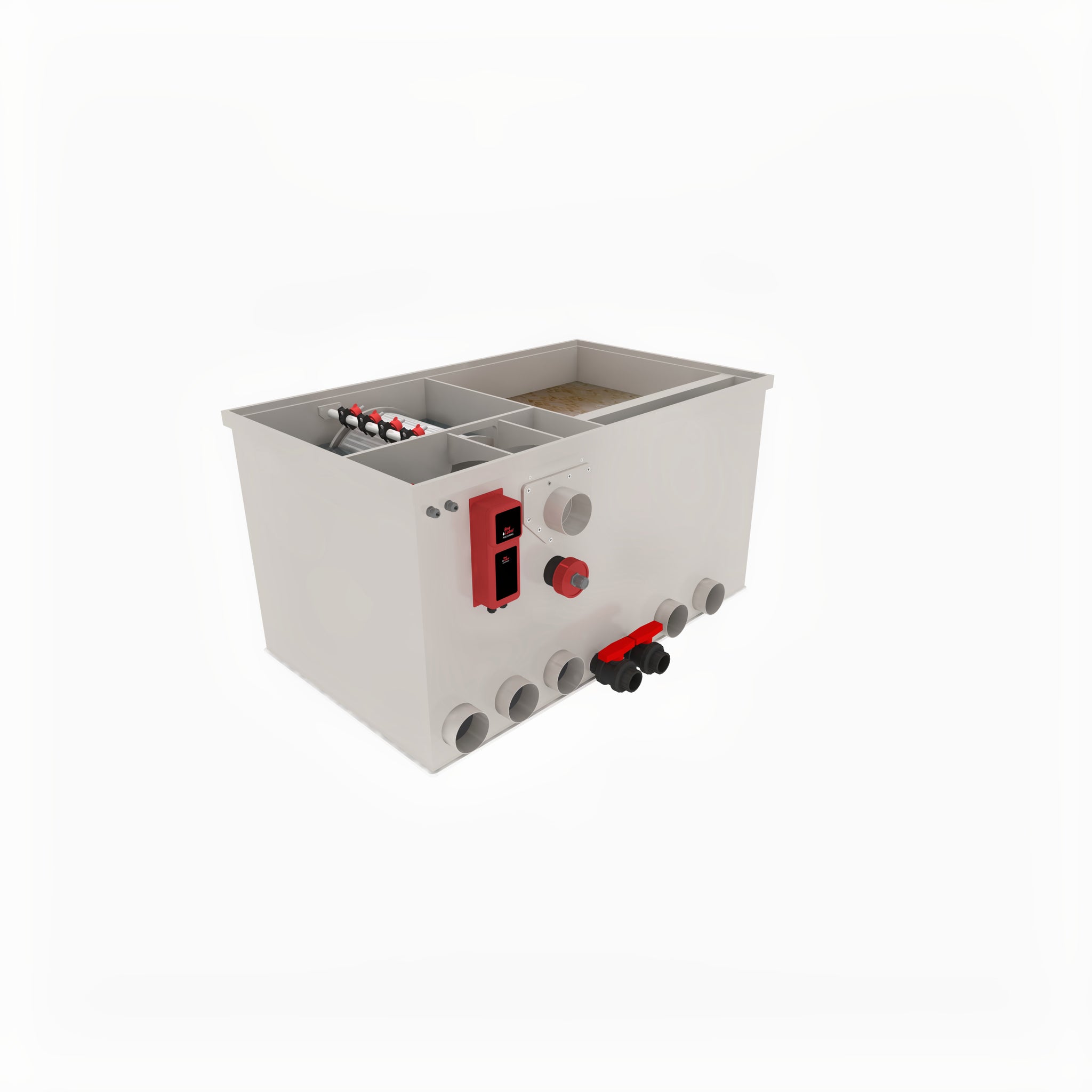 Red Label Aquaking Trommelfilter - BASIC Combi 20/25 - niet gevuld - Pomp - productfoto