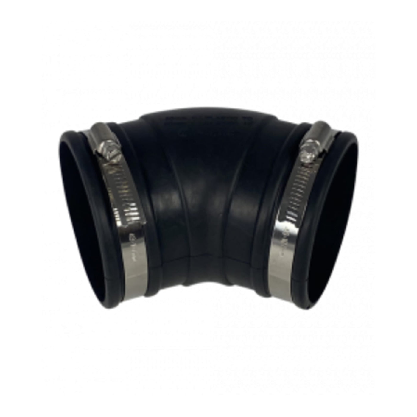Air Aqua Flexibele rubber bocht (45°) 90mm - productfoto
