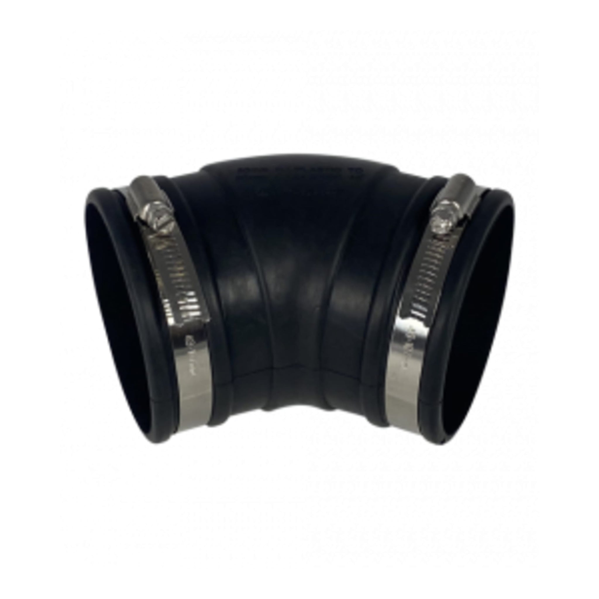 Air Aqua Flexibele rubber bocht (45°) 90mm - productfoto