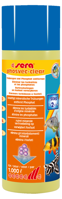 Sera Pond Phosvec 250 ml - Fosfaatbinder tegen algen, voor 2.500 liter, miniatuur 2