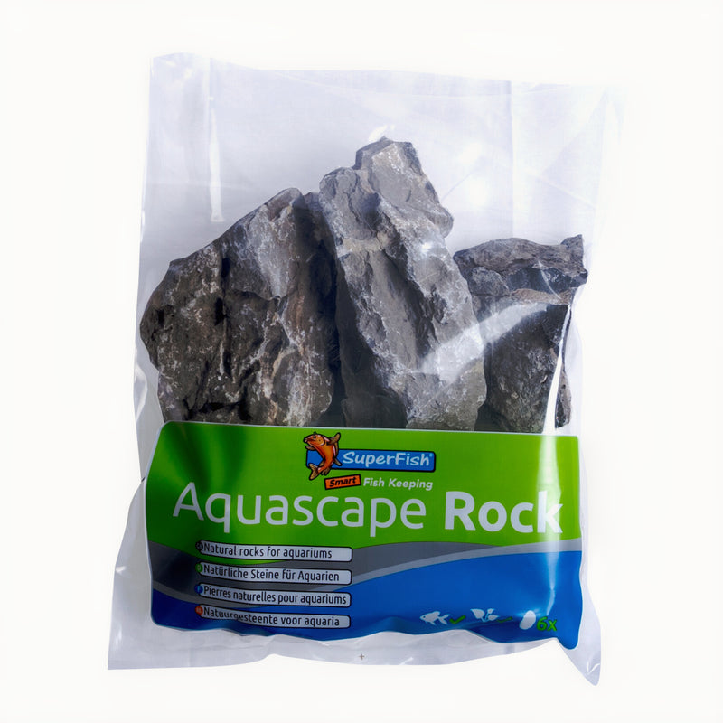 Superfish Aquascape Mountain Rock 5 Kg - productfoto, Aquarium Decoratie bij Vijvercentrum