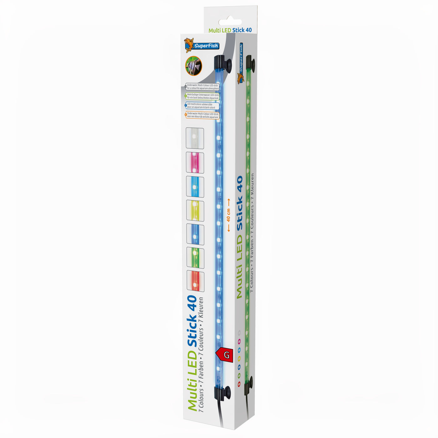 Superfish Multi Led Stick 40cm/4w - productfoto