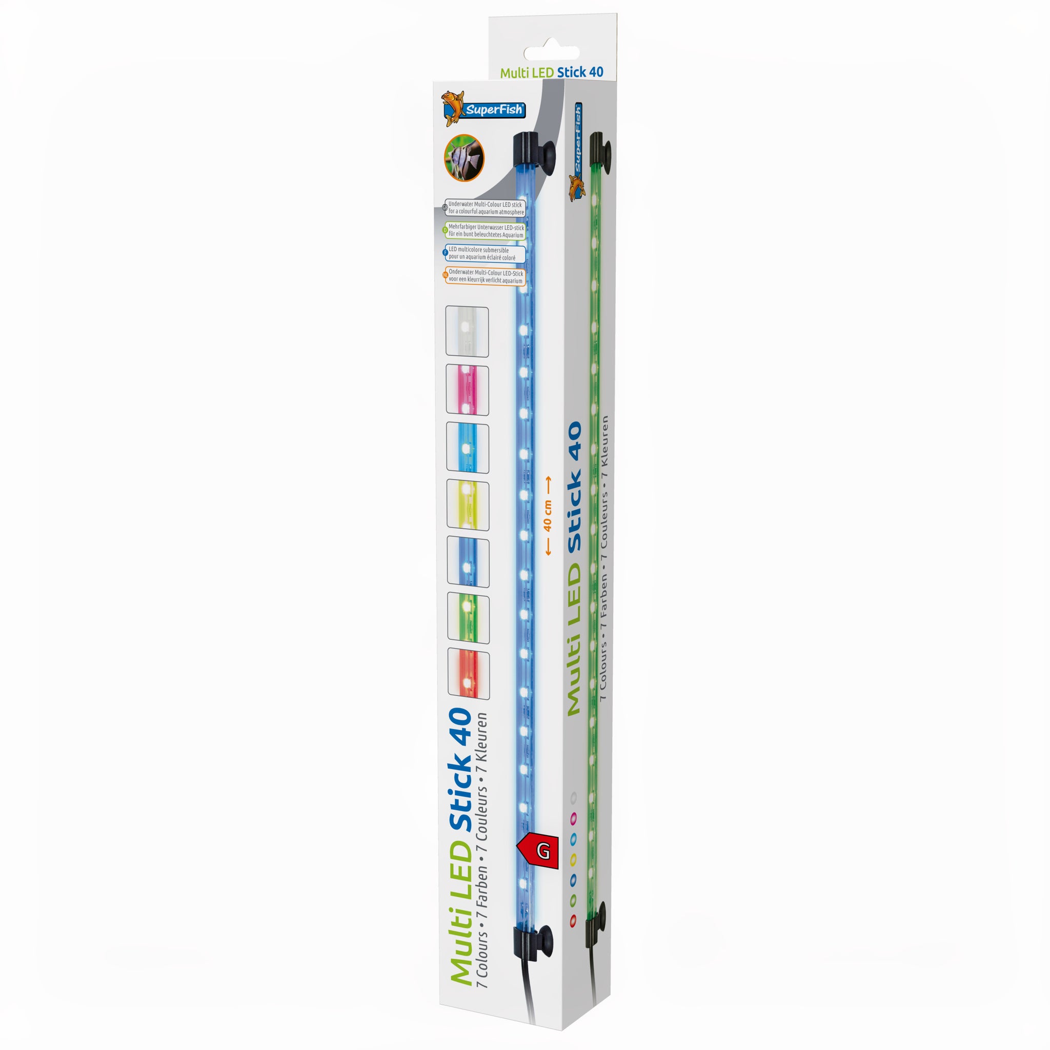Superfish Multi Led Stick 40cm/4w - productfoto