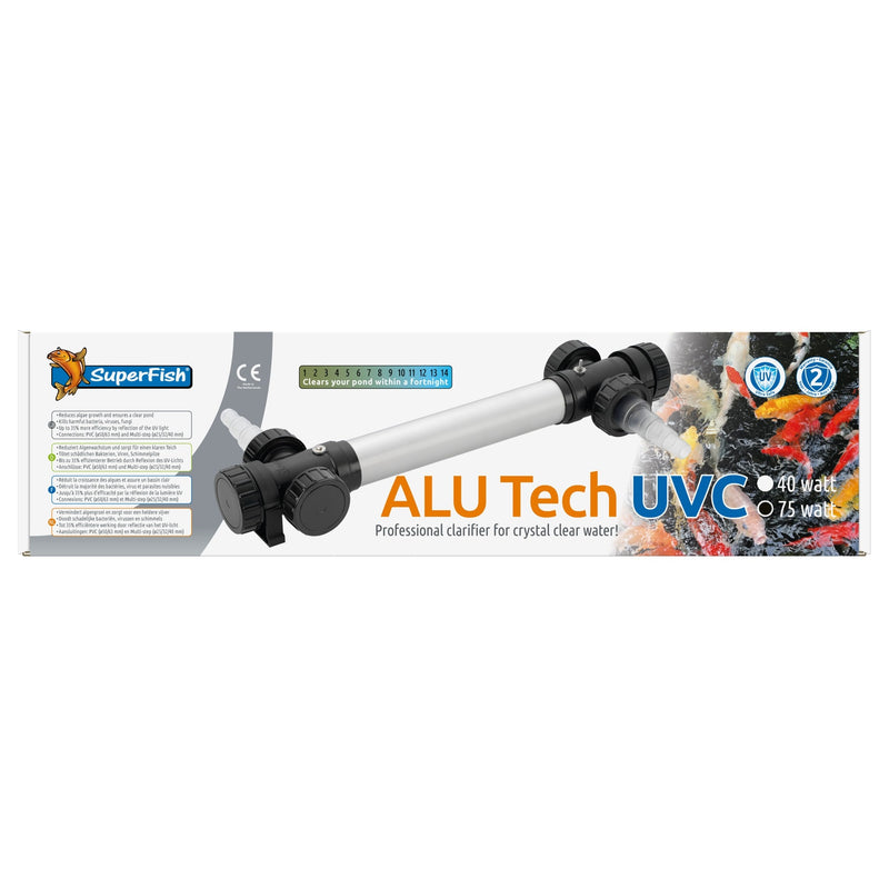 Superfish Alutech UVC T5 75 watt - Aluminium UV-C unit voor vijvers tot 75.000 liter, afbeelding 2 UV-C Unit