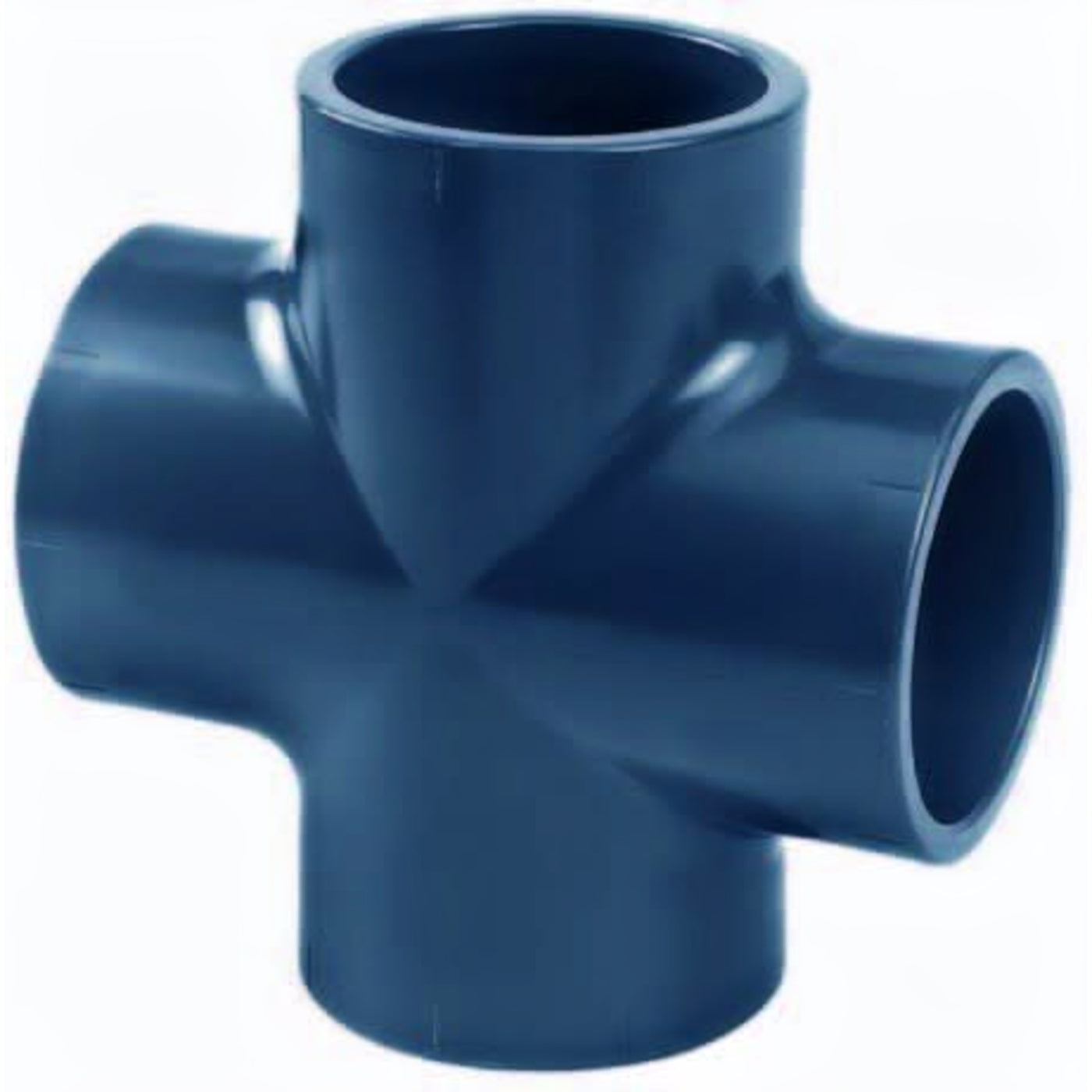 Aquaforte PVC Kruisstuk 50 mm lijmverbinding - Druk-PVC fitting voor vijverleidingen