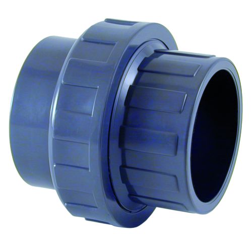 Cepex PVC 3/3 koppeling Ø63mm PN16, detailaanzicht Slangkoppeling
