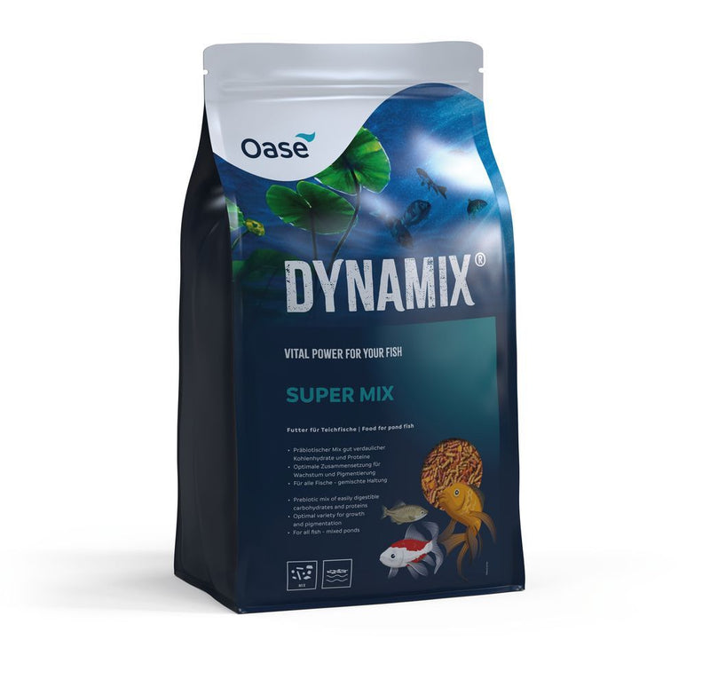 Oase DYNAMIX Super Mix 20 liter - Drijvend vijvervoer voor alle vijvervissen, afbeelding 2 Visvoer