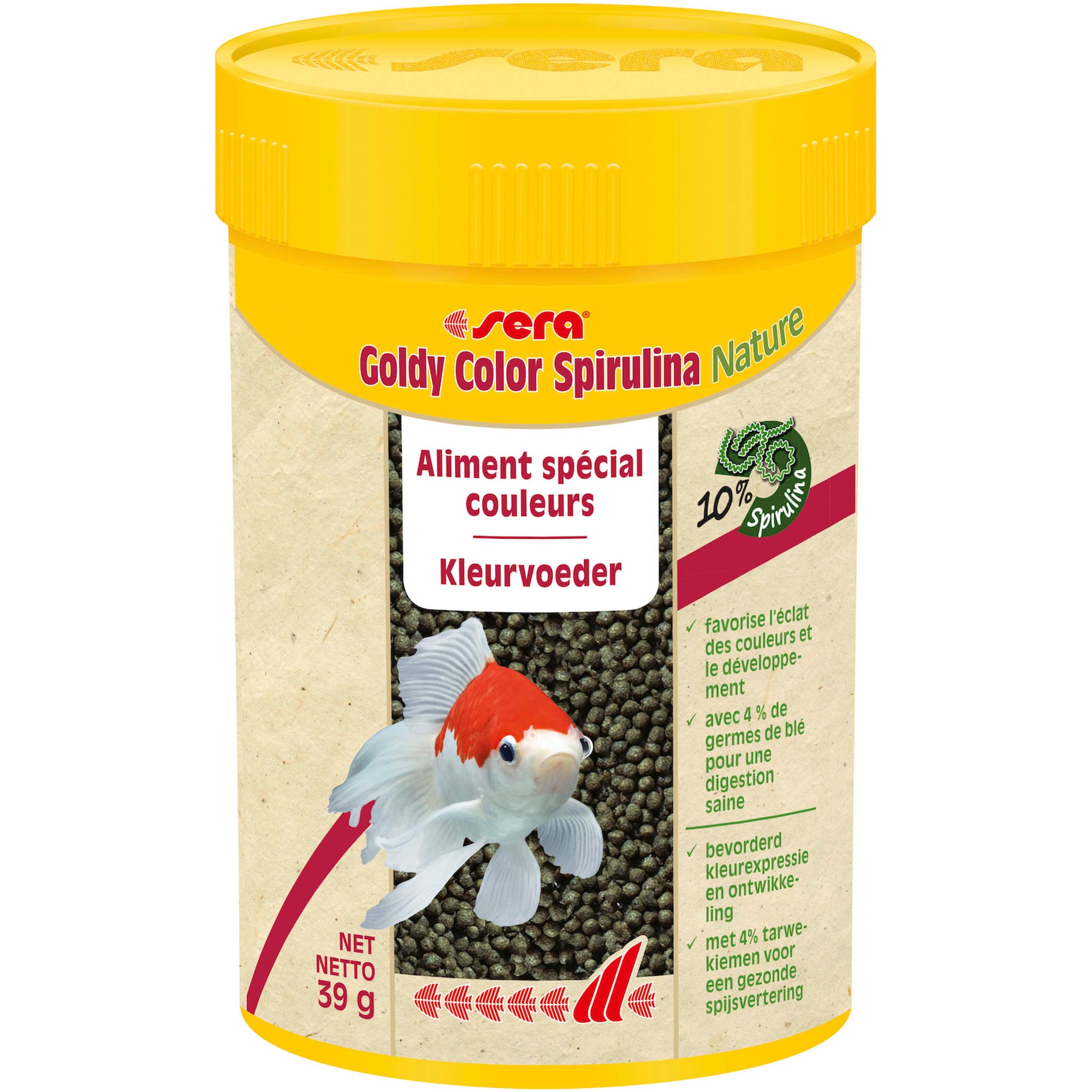 Sera Goldy Color Spirulina Nature 100 ml (39 g) - productfoto