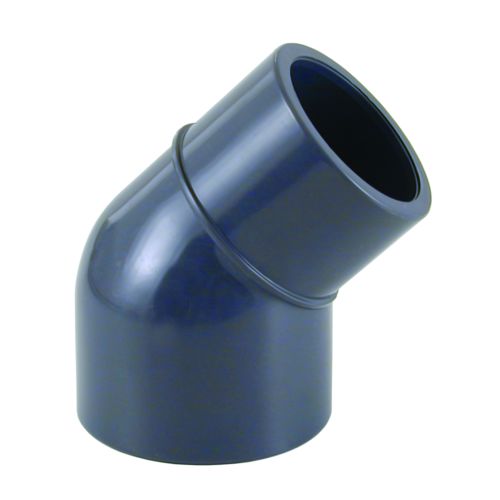 Cepex PVC knie 45° 63mm x 63mm - 50mm PN16