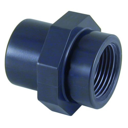 Cepex inzetschroefbus 40 mm x 1 inch binnendraad PN10 - PVC overgang | Cepex productafbeelding, PVC Hulpstuk bij Vijvercentrum
