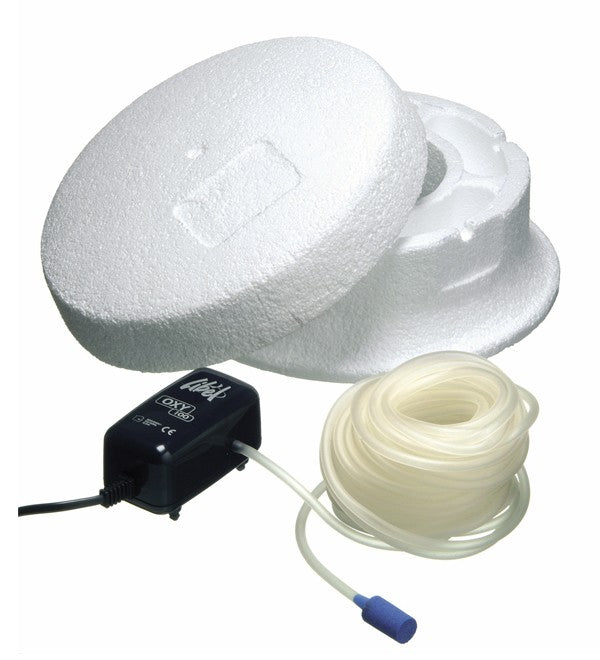 Ubbink Basic IJsvrijhouder 25 cm met Oxy 100 beluchtingspomp - vorstbescherming voor de vijver productafbeelding