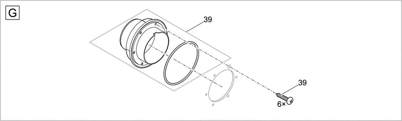 Oase Trommelmotor ProfiClear Premium - vervangingsmotor trommelfilter productafbeelding, detailaanzicht Onderdelen