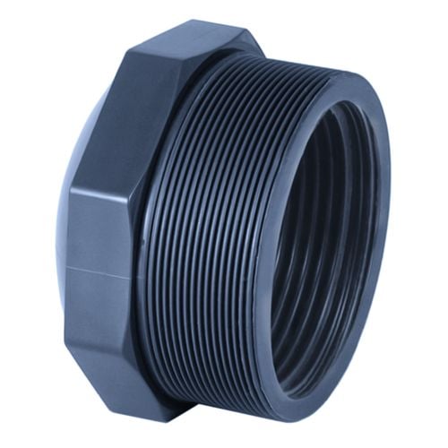 Cepex verloop kort 1 inch buitendraad x 3/4 inch binnendraad PN10 | Cepex productafbeelding, PVC Hulpstuk bij Vijvercentrum