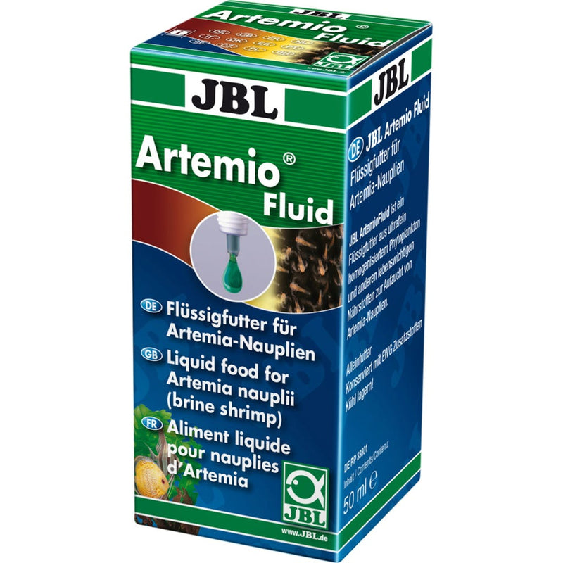 JBL ArtemioFluid Vloeibaar Artemia Kweekvoer 50ml, Aquariumvoer bij Vijvercentrum
