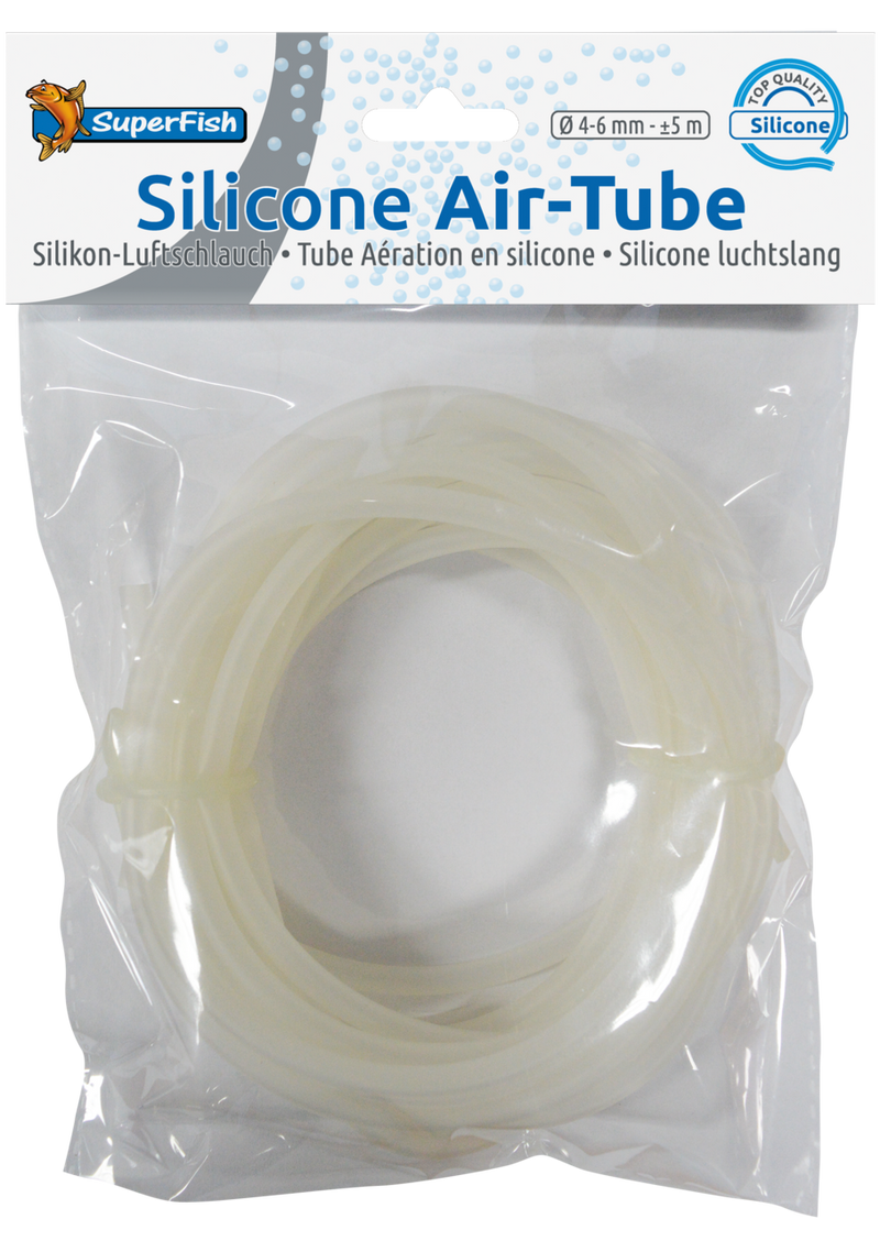 Superfish siliconeluchtslang 4/6 mm transparant 5 m - aquarium, afbeelding 2 Vijverslang