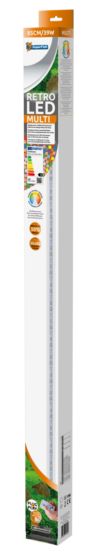 Superfish Retro LED Multi T5 85 cm 39W - LED-buis voor aquariumverlichting, miniatuur 2