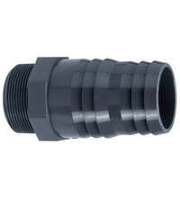 PVC Slangtule met buitendraad 50 mm x 1 1/2", miniatuur 2