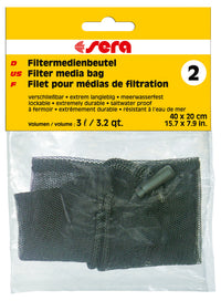 Sera Filterzakje 2 - Fijnmazig netje 40x20cm, miniatuur 2