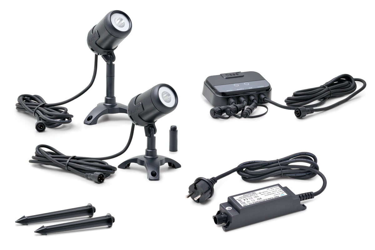 Oase LunAqua Connect Starter Set Controllable - app-bestuurbare vijververlichting productafbeelding