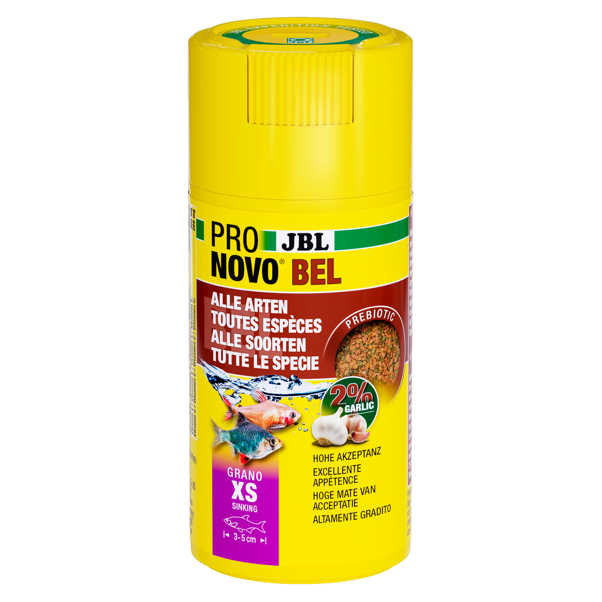 JBL ProNovo Bel Grano XS Aquariumvoer 100ml (3-5 cm)