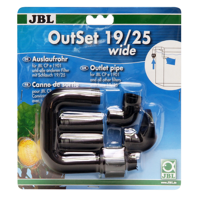 JBL OutSet Wide 19/25 Aquarium Uitstroomset (CP e1901/e1902), Aquariumaccessoire bij Vijvercentrum