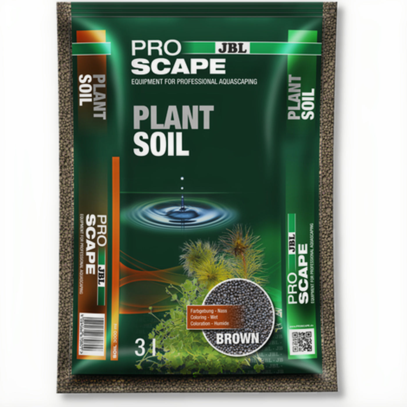 JBL ProScape PlantSoil Brown 9 liter - voedingsrijke bodemgrond voor beplante aquaria