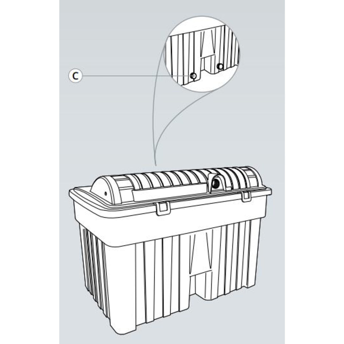 Superfish Pondclear 24000 Drain Cap - productfoto