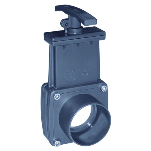 Cepex schuifafsluiter 63 mm - PVC schuifklep verlijmbare mof | Cepex productafbeelding, PVC Kraan bij Vijvercentrum