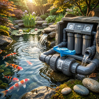 Europond Kogelkraan PVC dubbele wartel 50 mm - Demonteerbare afsluiter voor vijverleidingen, miniatuur 3