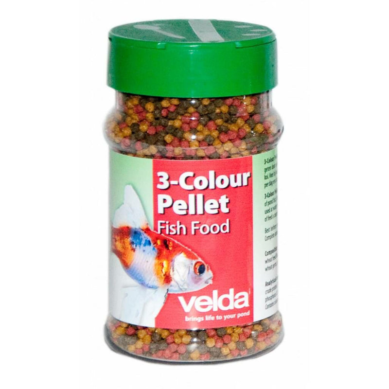 Velda Vi3-Colour Pellet - 330 ML - productfoto, Koivoer Kleur bij Vijvercentrum