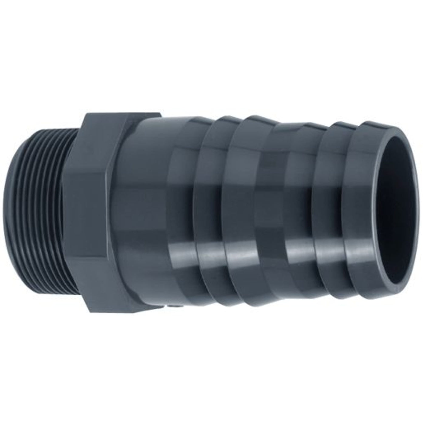 AquaForte Slangtule Buitendraad 1¼" - PVC tule voor vijverslang op schroefdraad