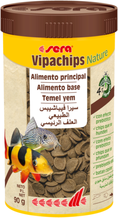 Sera Vipachips 90 g - Zinkend bodemvisvoer voor meervalachtigen