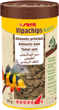 Sera Vipachips 90 g - Zinkend bodemvisvoer voor meervalachtigen, miniatuur 2